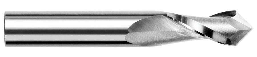 Picture of Harvey Tool 928520 Dia 5/16 LOC 0.8120 OAL2.50 End Mill Standard Flute Standard Helix Carbide Uncoated Single End Square Sharp
